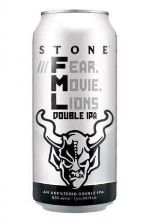 Stone Brewing - Fear Movie Lions Double IPA (6 pack 16oz cans) (6 pack 16oz cans)