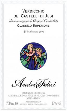 Andrea Felici - Verdicchio Castelli Di Jesi Classico Superi NV