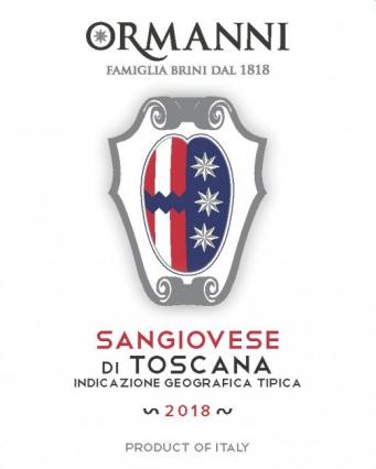 Ormanni - Sangiovese Di Toscana NV