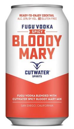Cutwater Spirits - Fugu Vodka Spicy Bloody Mary (4 pack 12oz cans) (4 pack 12oz cans)