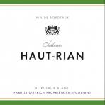 Chateau Haut-Rian - Bordeaux Blanc White Blend 2022